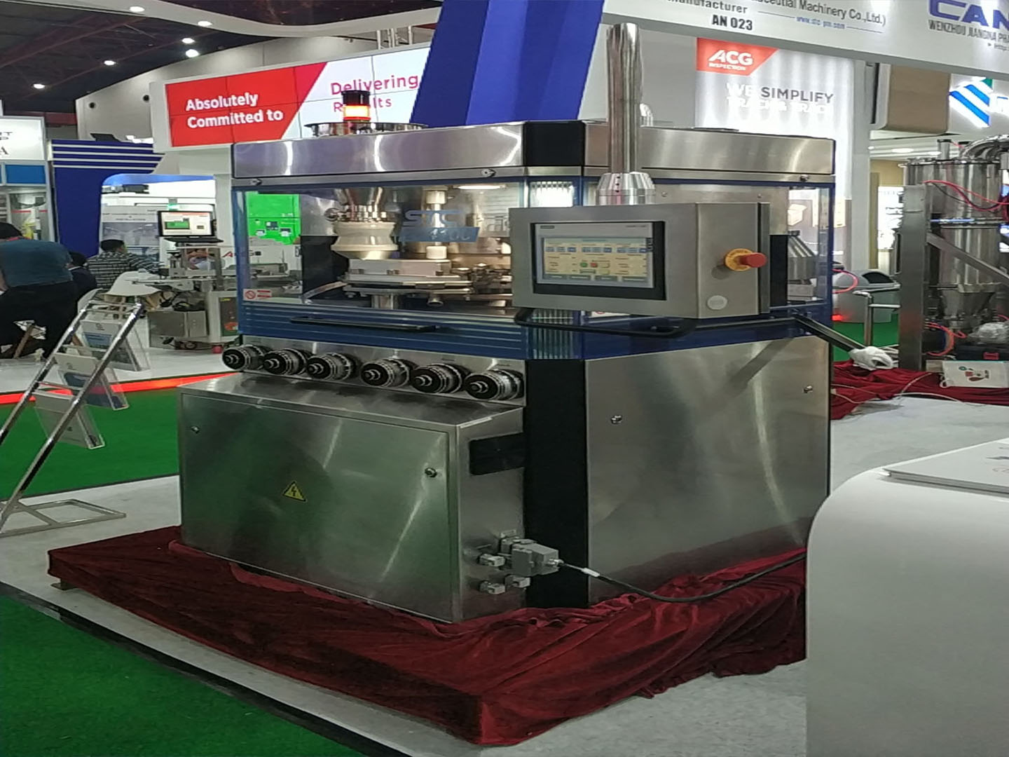 2016 All Pack Indonesia  Tablet press machine