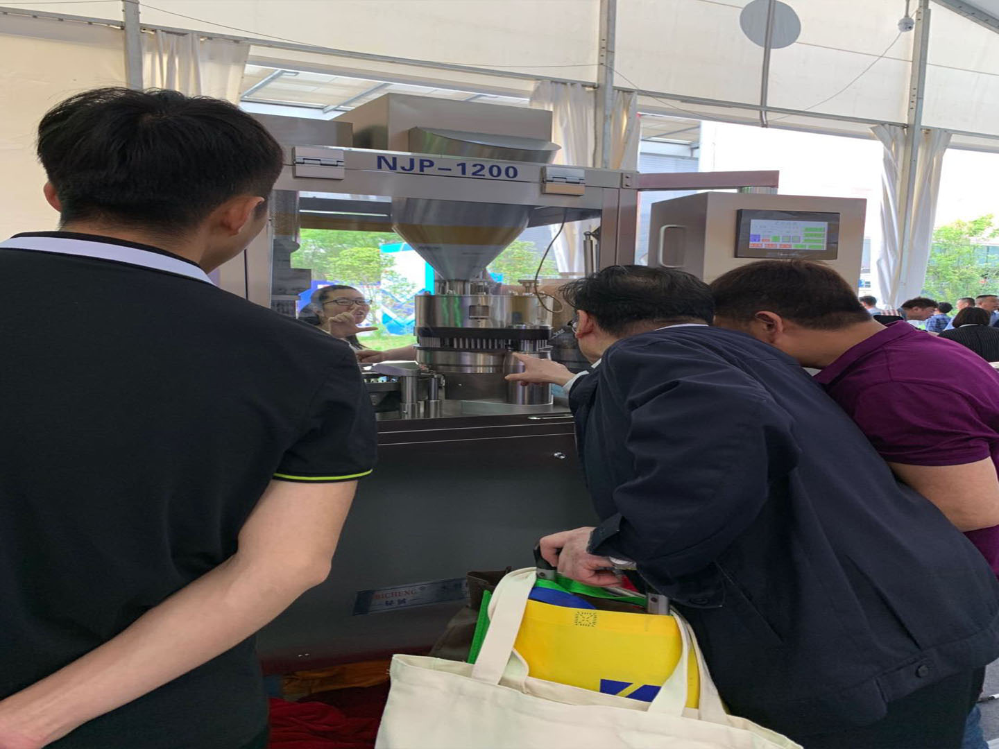 2019 Shanghai CPHI capsule filling machine NJP-1200