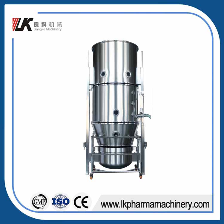 FG-200  fluid bed dryer machine with top spray