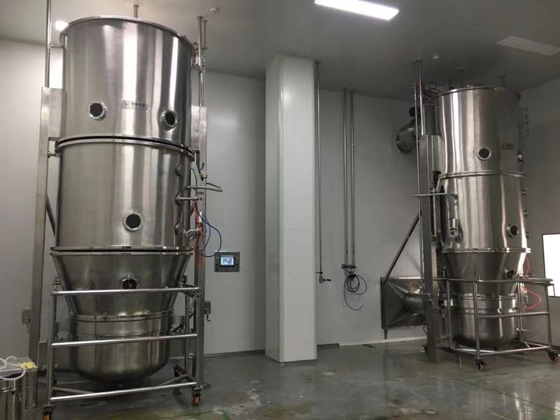 Fluid bed dryer and coater installed in Italy