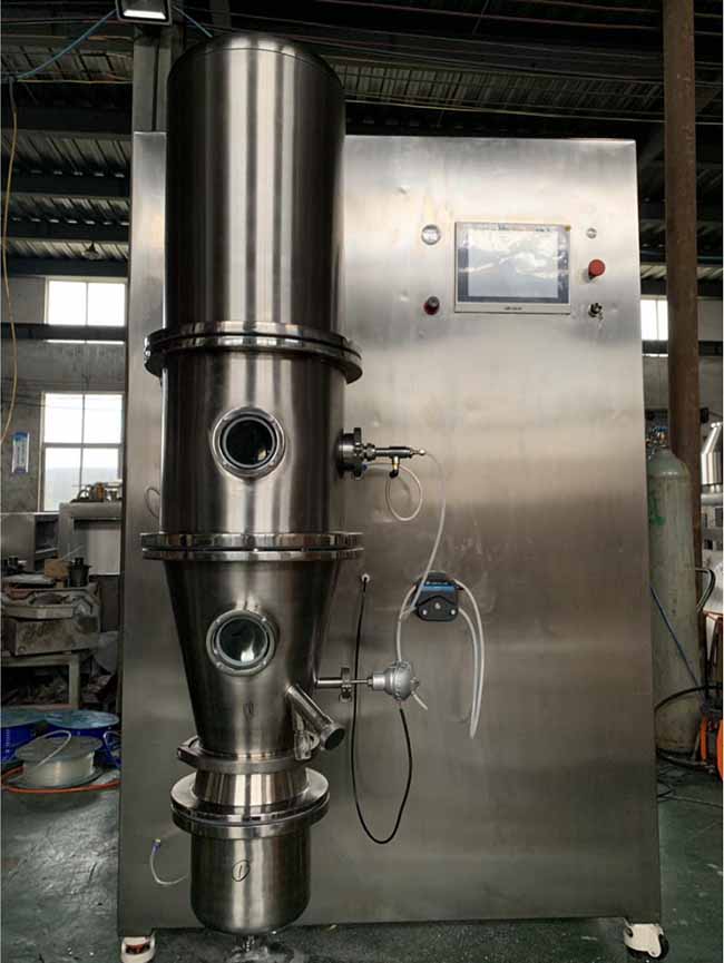 fluid bed drying granulation