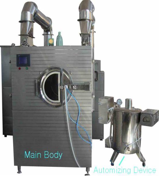 film coating machine for tablet