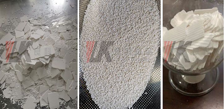 High efficient dry powder granulator machine