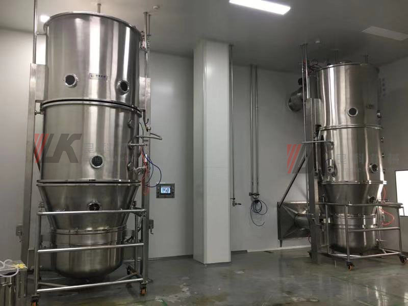 fluid bed drying machine